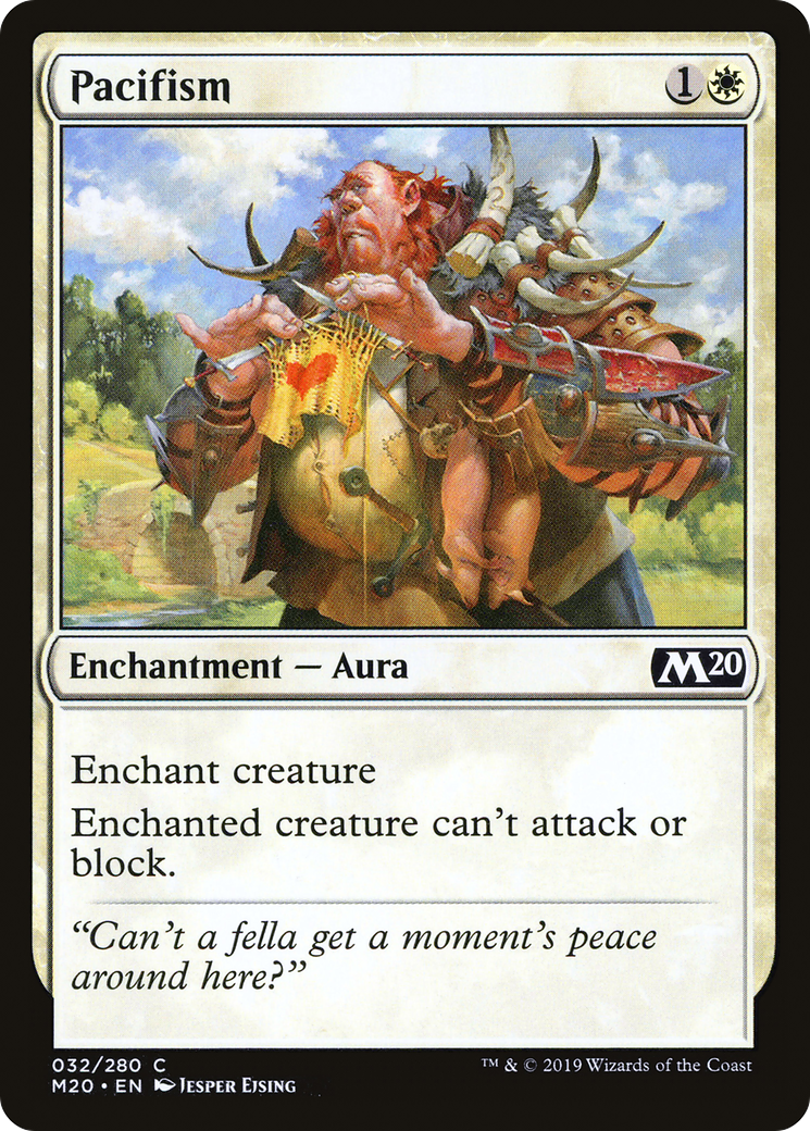 Pacifism (M20-032) - Core Set 2020 Foil