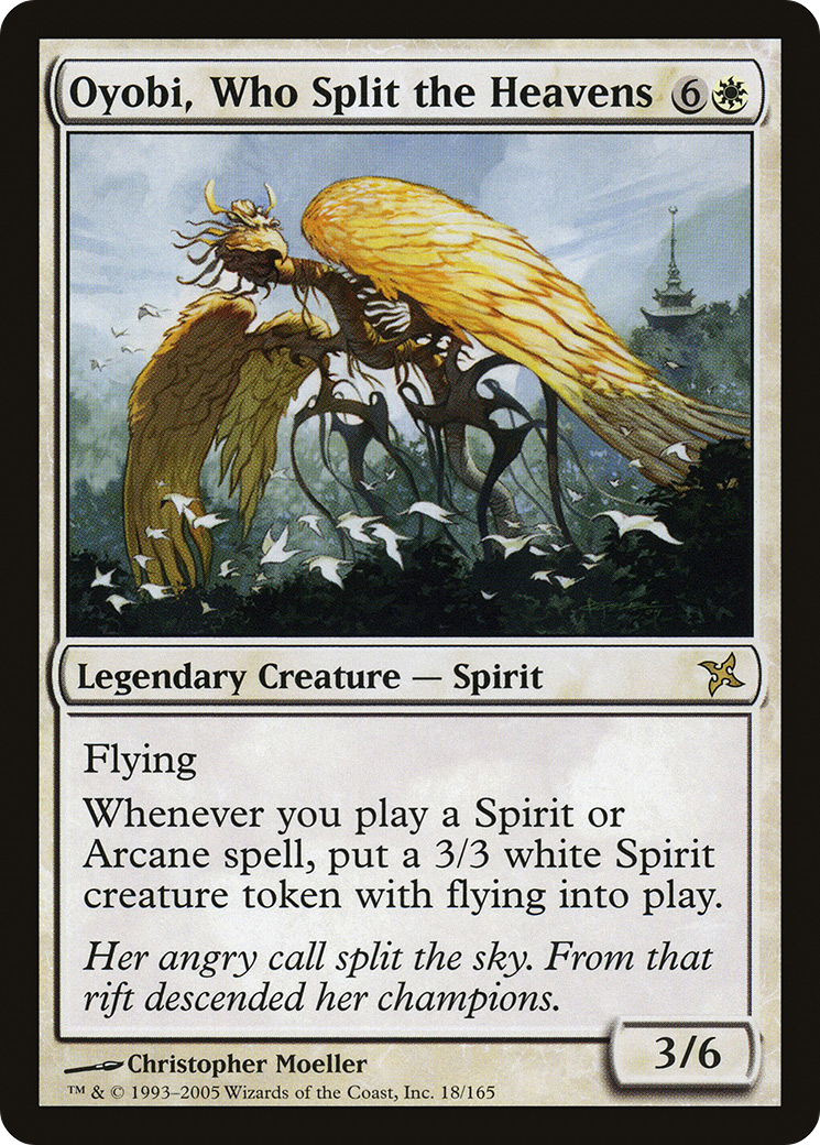 Oyobi, Who Split the Heavens (BOK-018) - Betrayers of Kamigawa