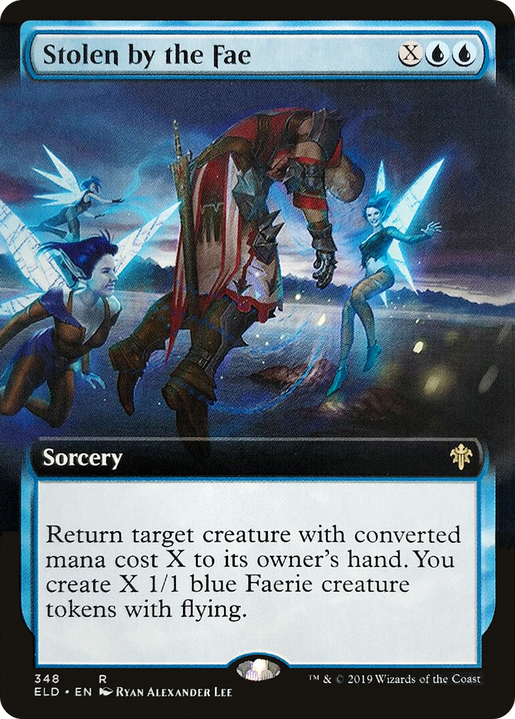 Stolen by the Fae (Extended Art) (ELD-348) - Throne of Eldraine: (Extended Art) Foil
