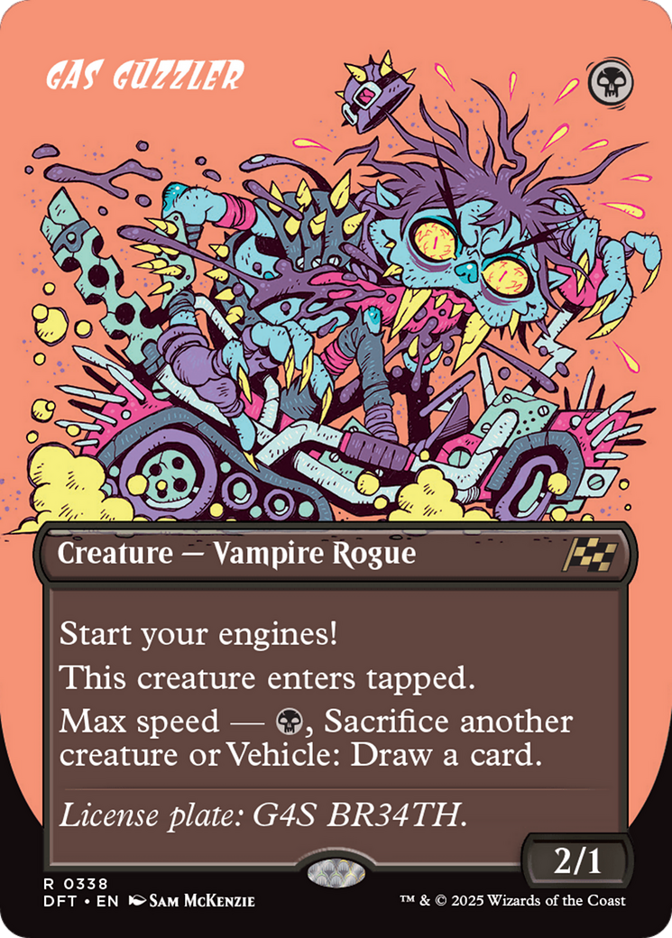 Gas Guzzler (Borderless) (DFT-338) - Aetherdrift (Borderless)