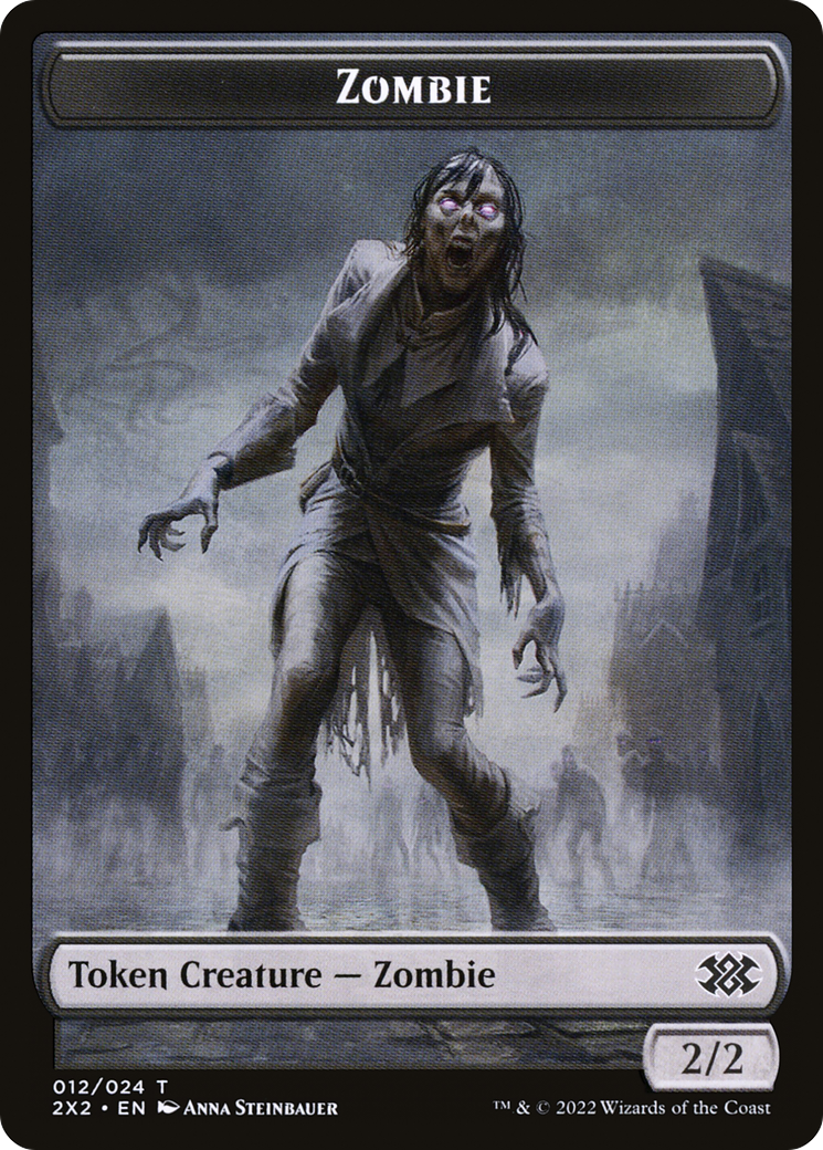 Zombie (T2X2-012) - Double Masters 2022 Tokens