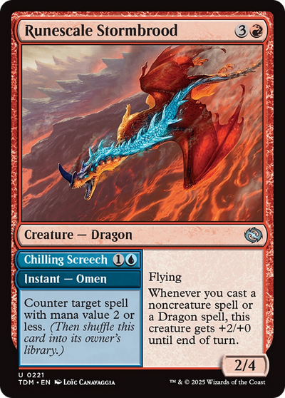 Runescale Stormbrood [Tarkir: Dragonstorm]