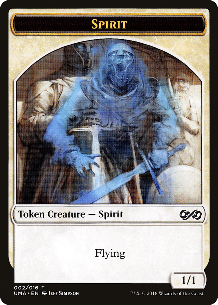 Spirit Token (002) (UMA-002) - Ultimate Masters Tokens
