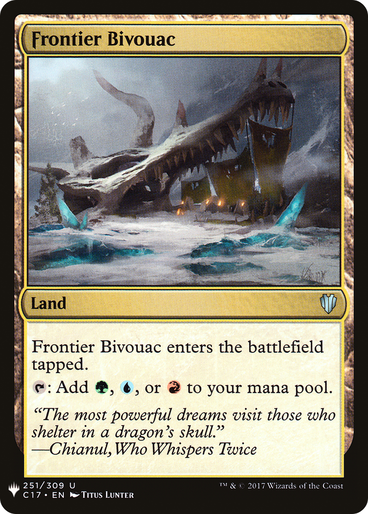 Frontier Bivouac (C17) (LIST-C17-251) - The List