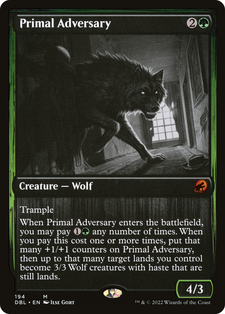 Primal Adversary (DBL-194) - Innistrad: Double Feature