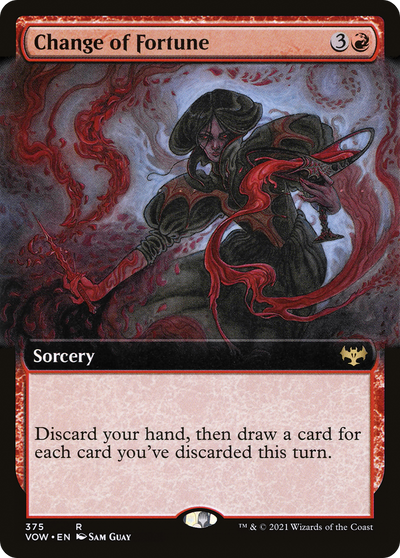 Change of Fortune (Extended Art) [Innistrad: Crimson Vow]