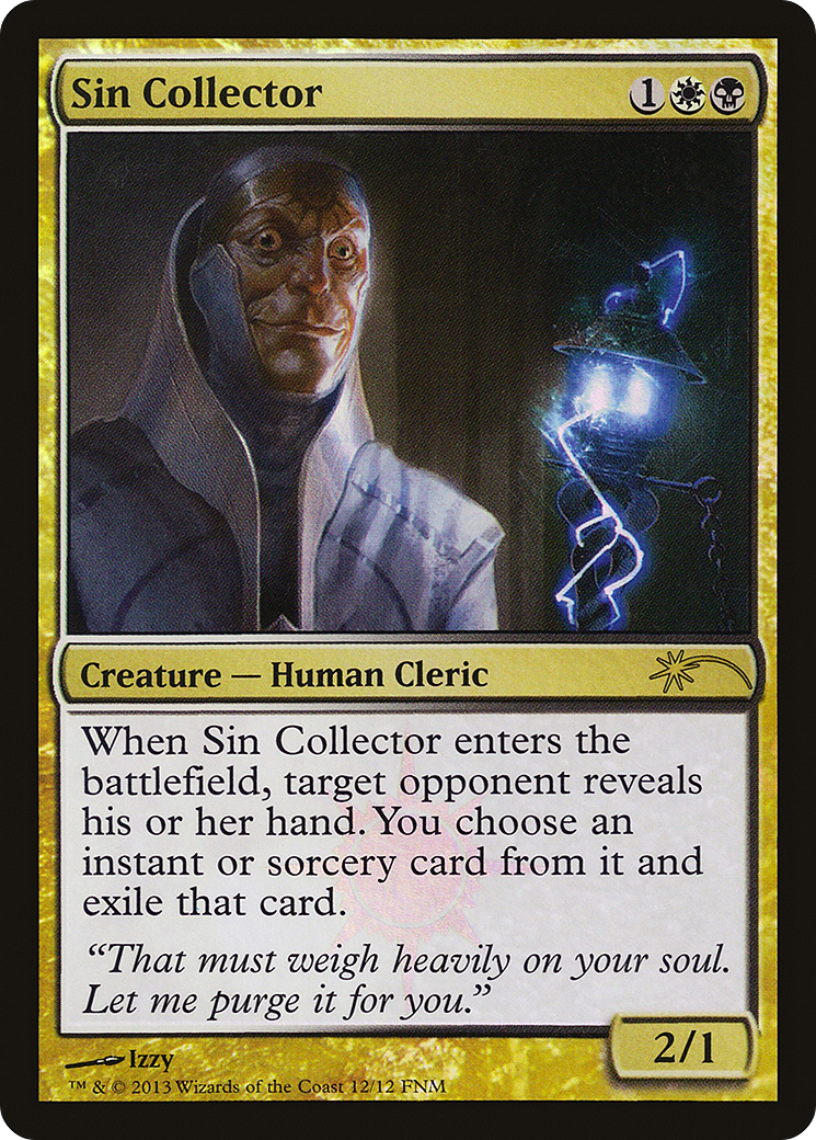 Sin Collector (FNM-) - Friday Night Magic 2013 Foil