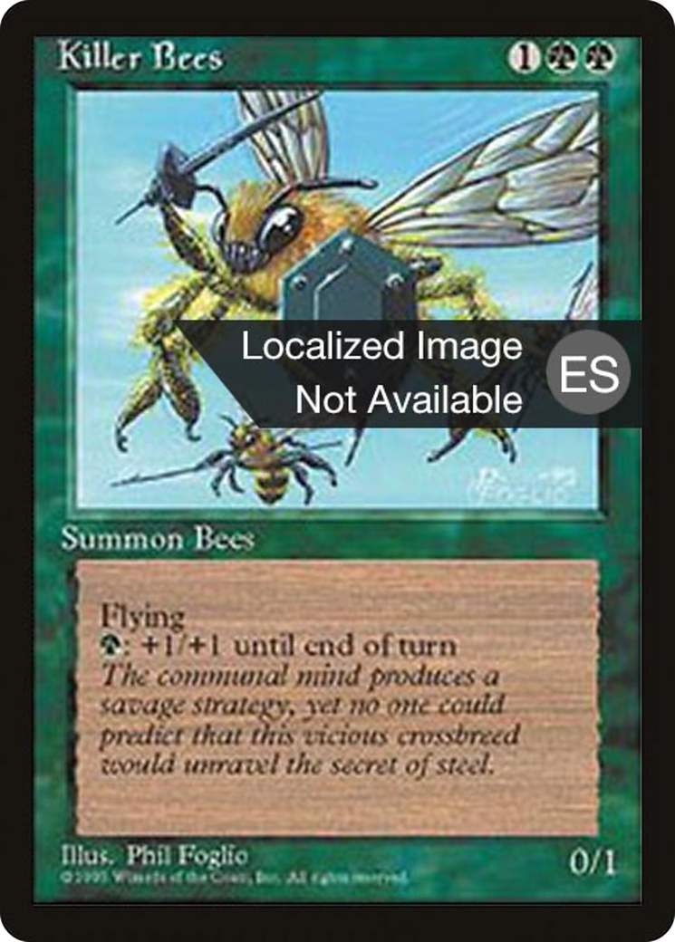 Killer Bees (4BB-) - Fourth Edition Foreign Black Border