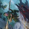 Gwenna, Eyes of Gaea // Gwenna, Eyes of Gaea (ABRO-025) - The Brothers' War Art Series (Borderless) Foil