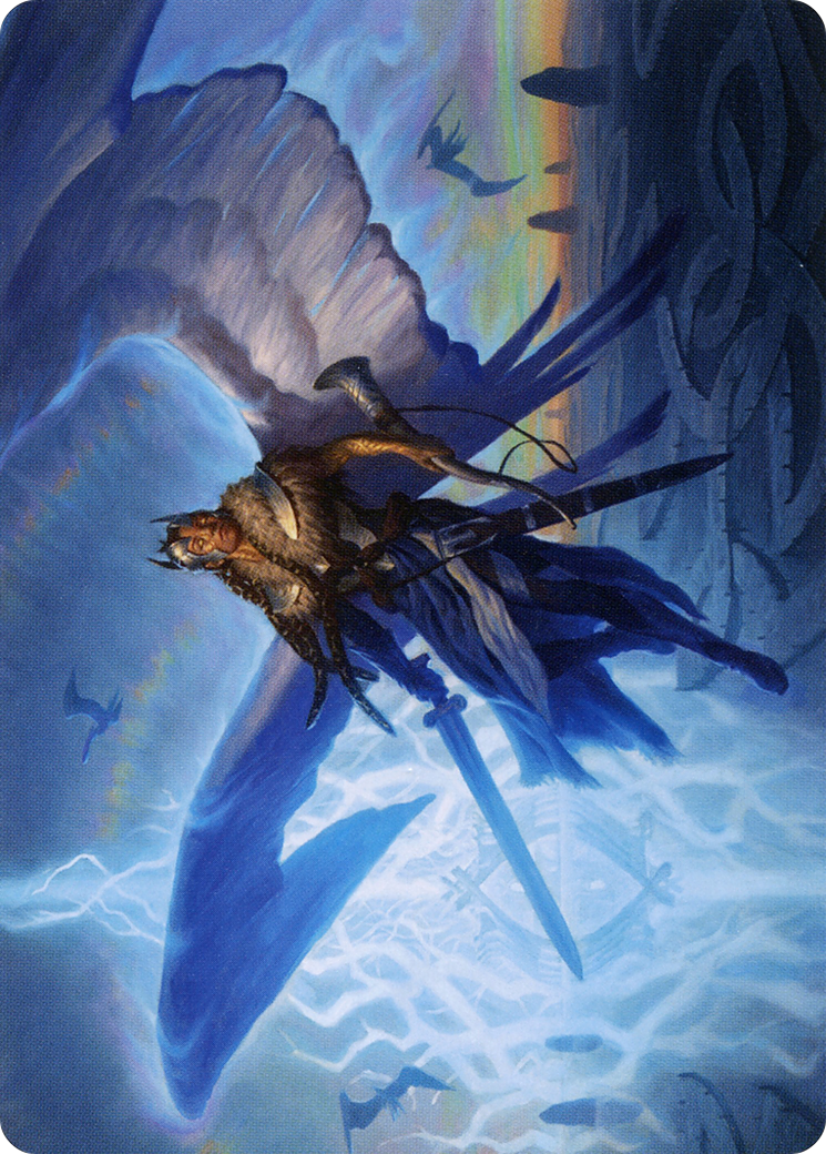 Righteous Valkyrie // Righteous Valkyrie (ASKHM-006) - Art Series: Kaldheim (Borderless)