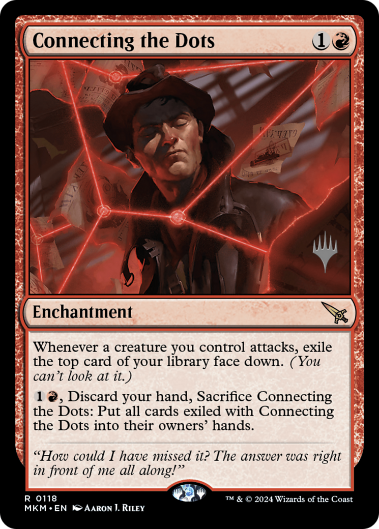 Connecting the Dots (PPMKM-118) - Murders at Karlov Manor Promos Foil