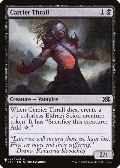 Carrier Thrall (LIST-072/024) - The List