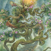 Titania, Protector of Argoth // Titania, Protector of Argoth (AMH2-043) - Modern Horizons 2 Art Series (Borderless) Foil