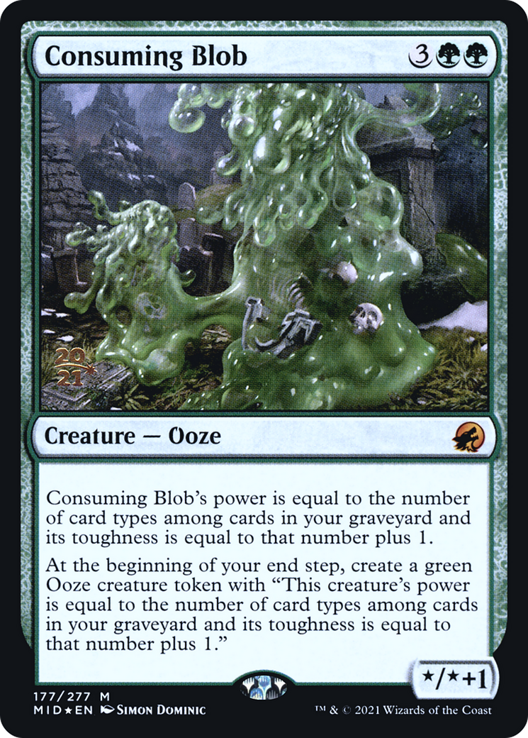 Consuming Blob (PRE-177) - Innistrad: Midnight Hunt Promos Foil
