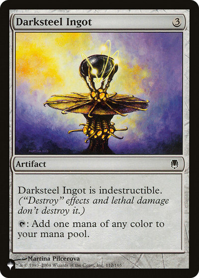 Darksteel Ingot (LIST-112/165) - The List