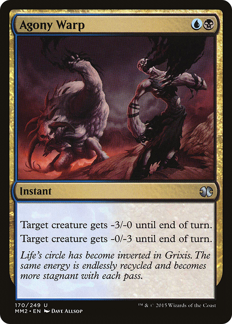 Agony Warp (MM2-170) - Modern Masters 2015 Foil