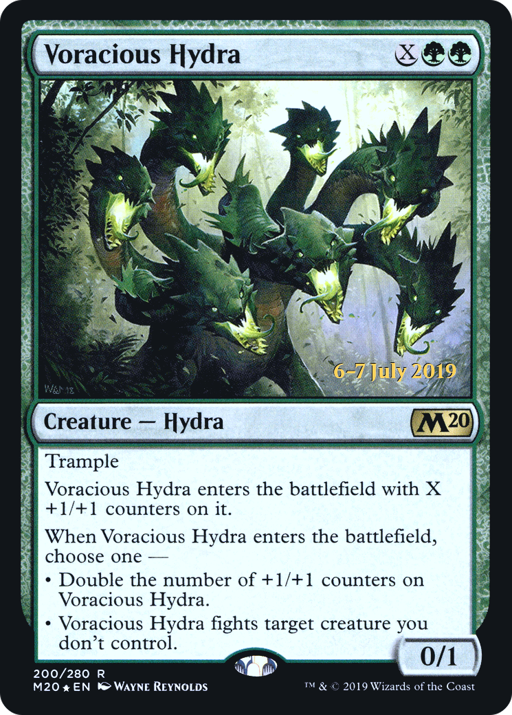 Voracious Hydra (PRE-200) - Core Set 2020 Promos Foil