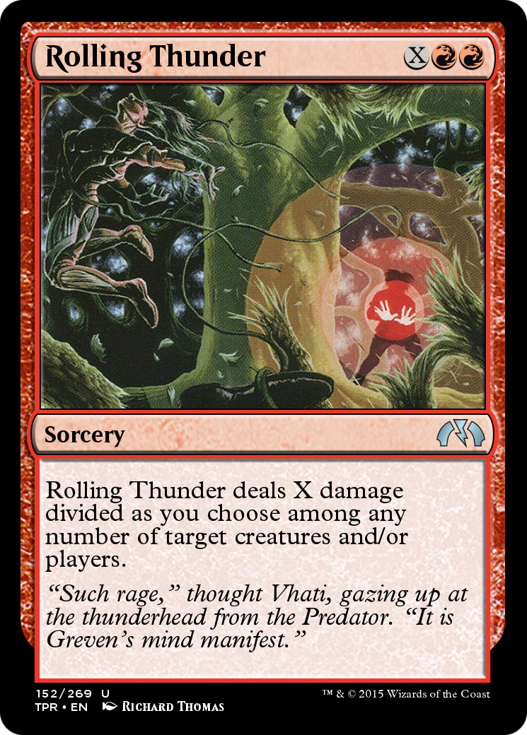 Rolling Thunder (TPR-152) - Tempest Remastered Foil