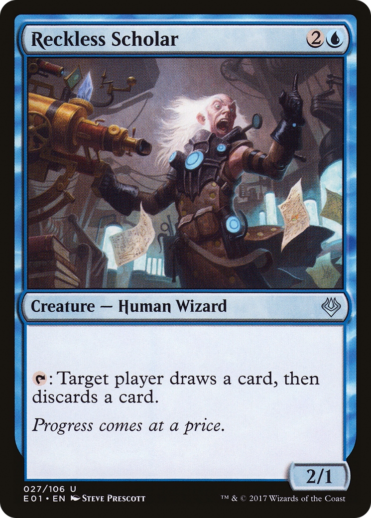 Reckless Scholar (AC2-027) - Archenemy: Nicol Bolas