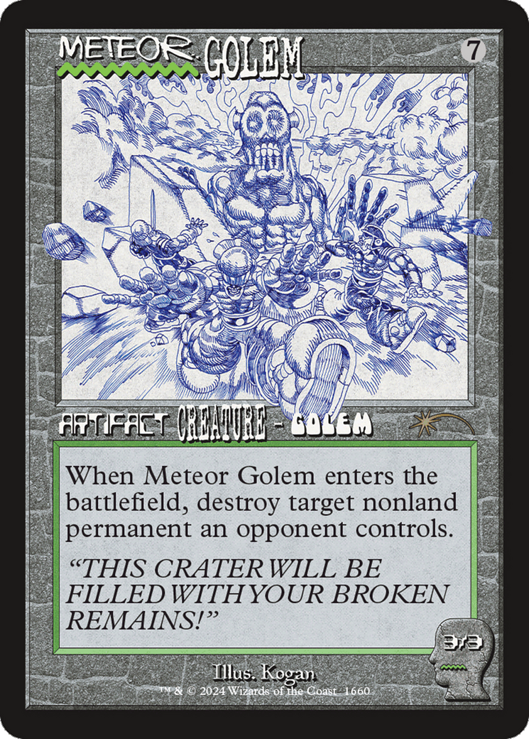 Meteor Golem (1660) (SLD-1660) - Secret Lair Drop
