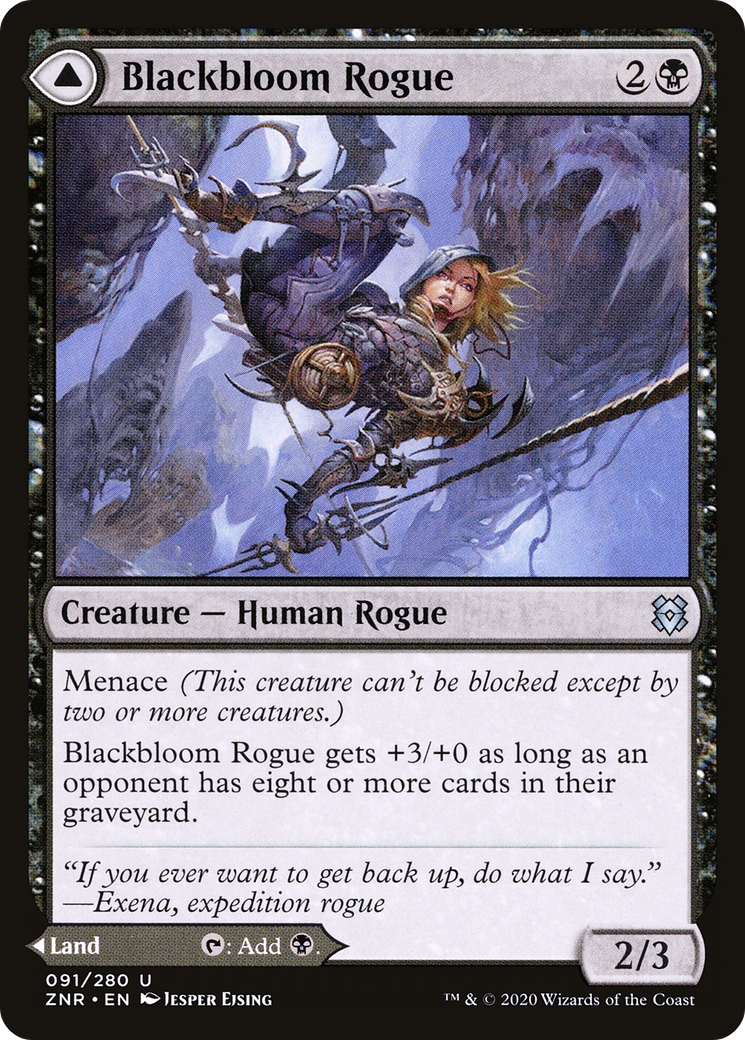 Blackbloom Rogue (ZNR-091) - Zendikar Rising Foil