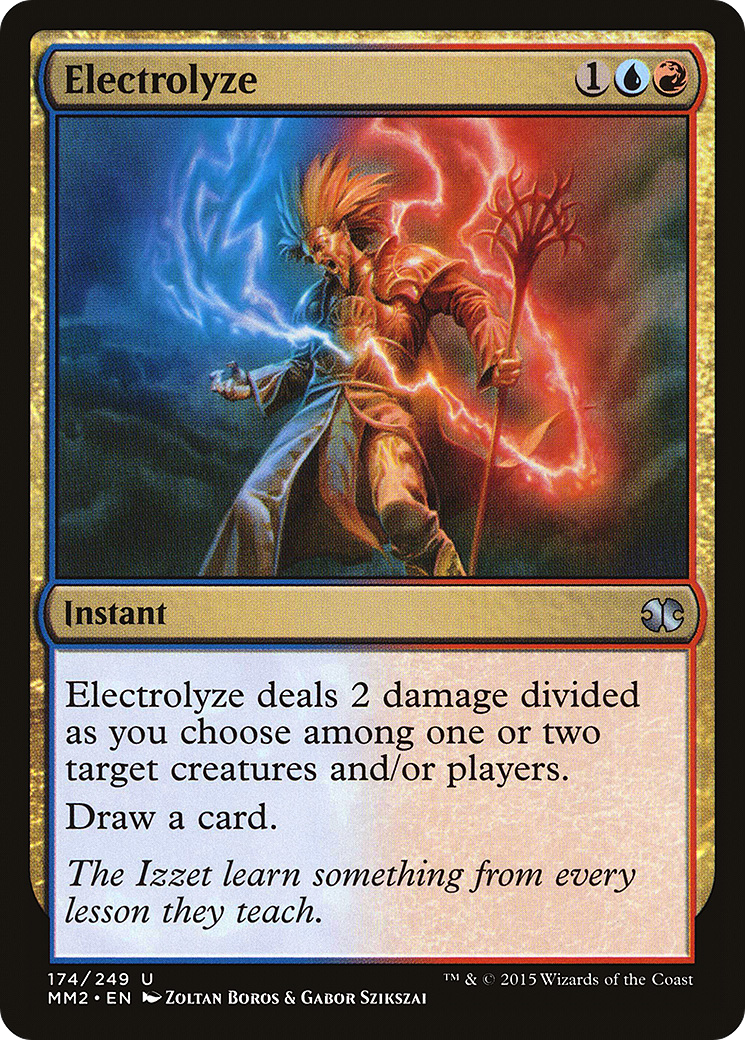 Electrolyze (MM2-174) - Modern Masters 2015 Foil