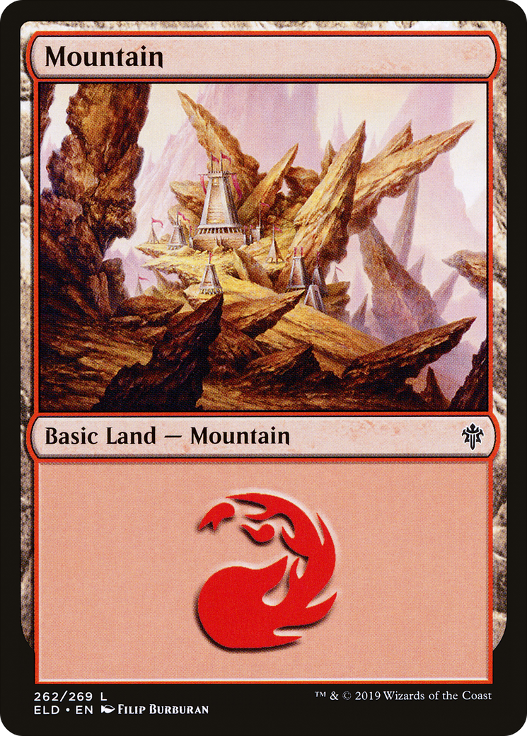 Mountain (262) (ELD-262) - Throne of Eldraine Foil