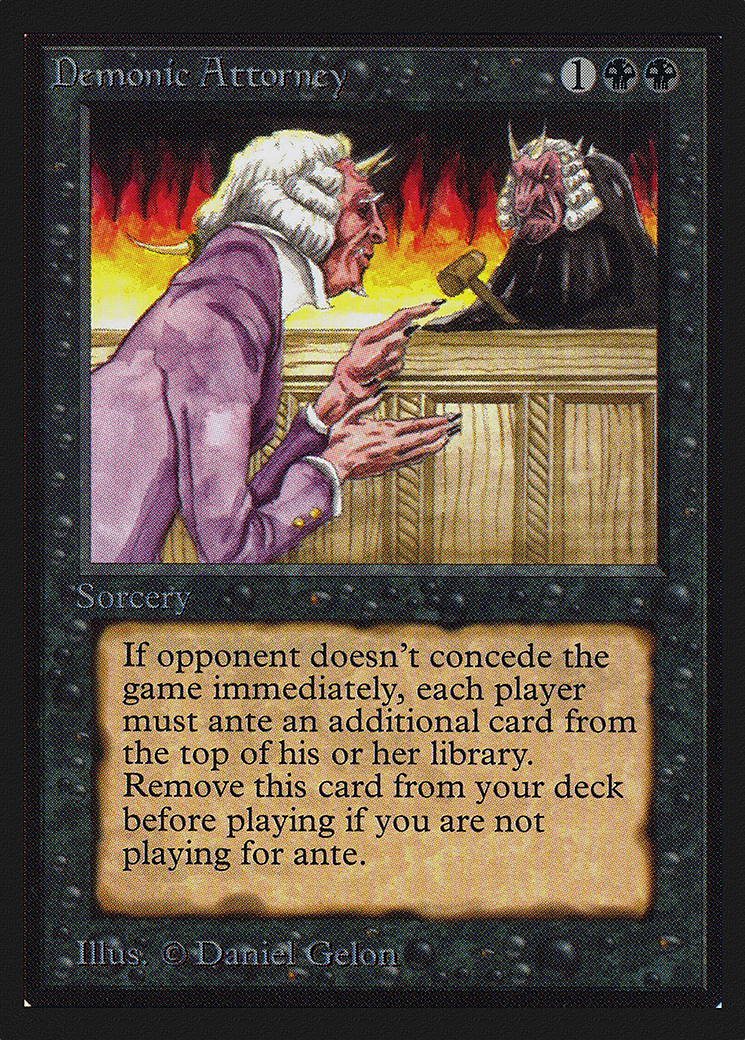 Demonic Attorney (CE) (CED-) - Collectors' Edition