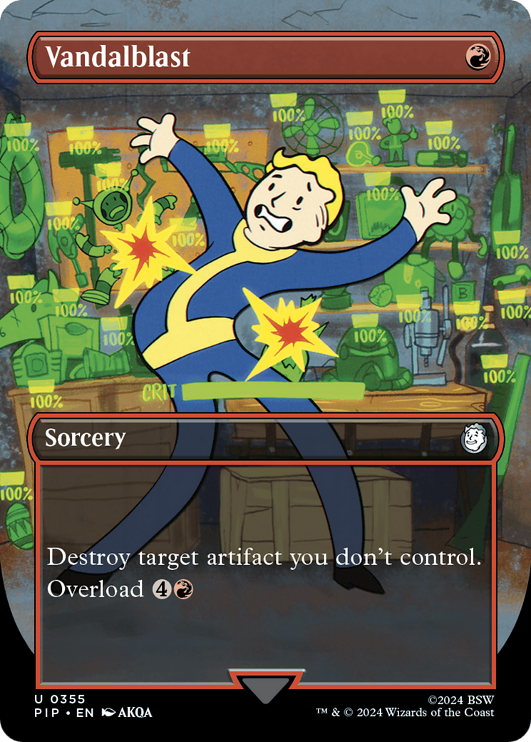 Vandalblast (Borderless) (PIP-355) - Fallout (Borderless)