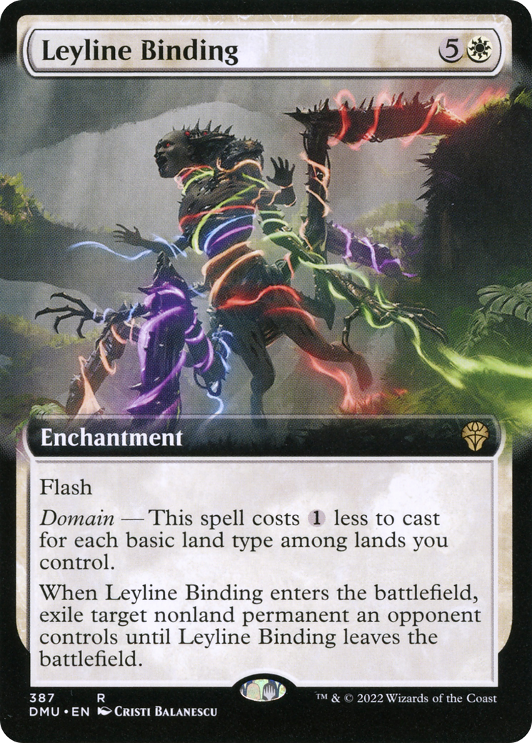 Leyline Binding (Extended Art) (DMU-387) - Dominaria United: (Extended Art) Foil