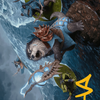 Valley Floodcaller // Valley Floodcaller (ABLB-013) - Bloomburrow Art Series (Borderless) Foil