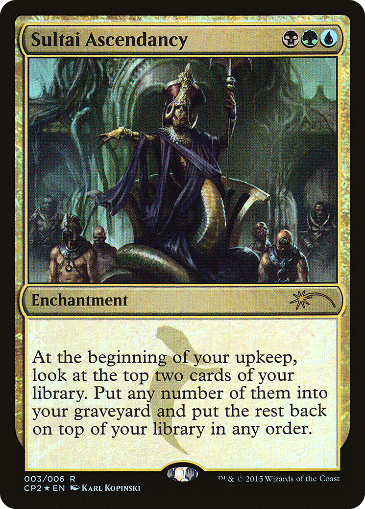 Sultai Ascendancy (UMP-003) - Fate Reforged Clash Pack Foil