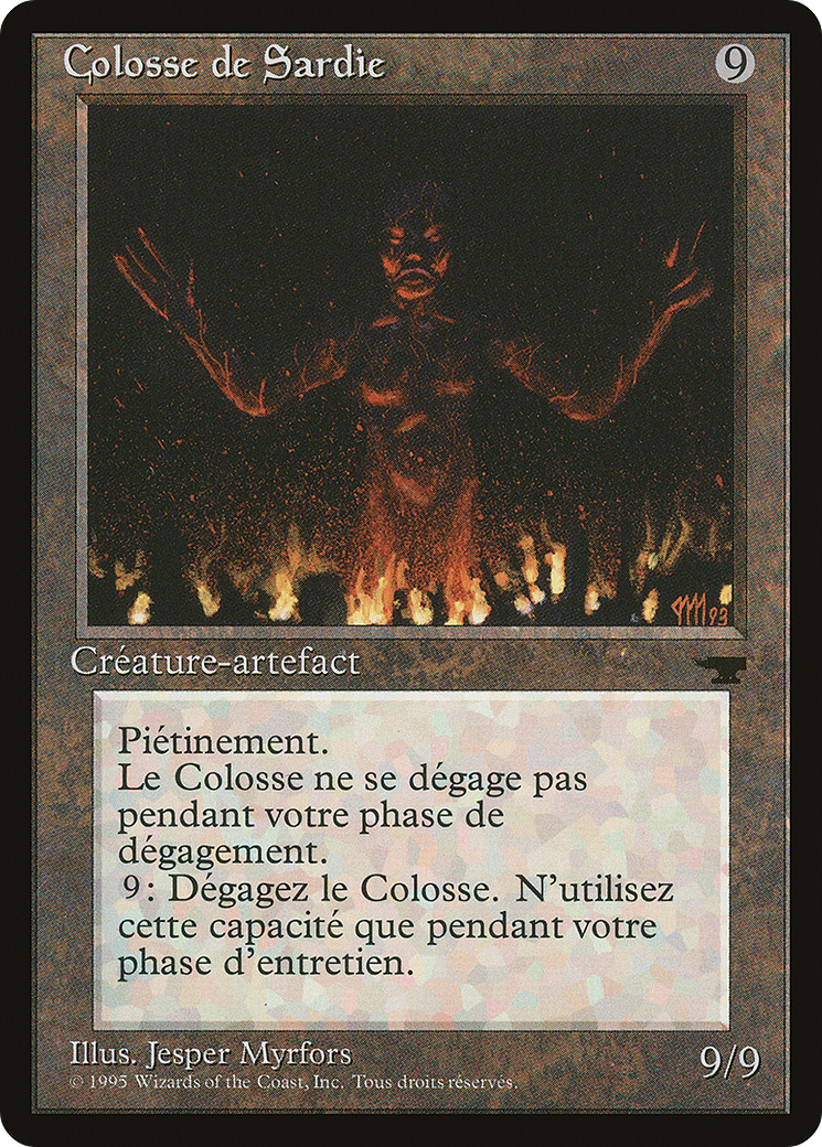 Colossus of Sardia (French) - "Colosse de Sardie" (REN-) - Renaissance