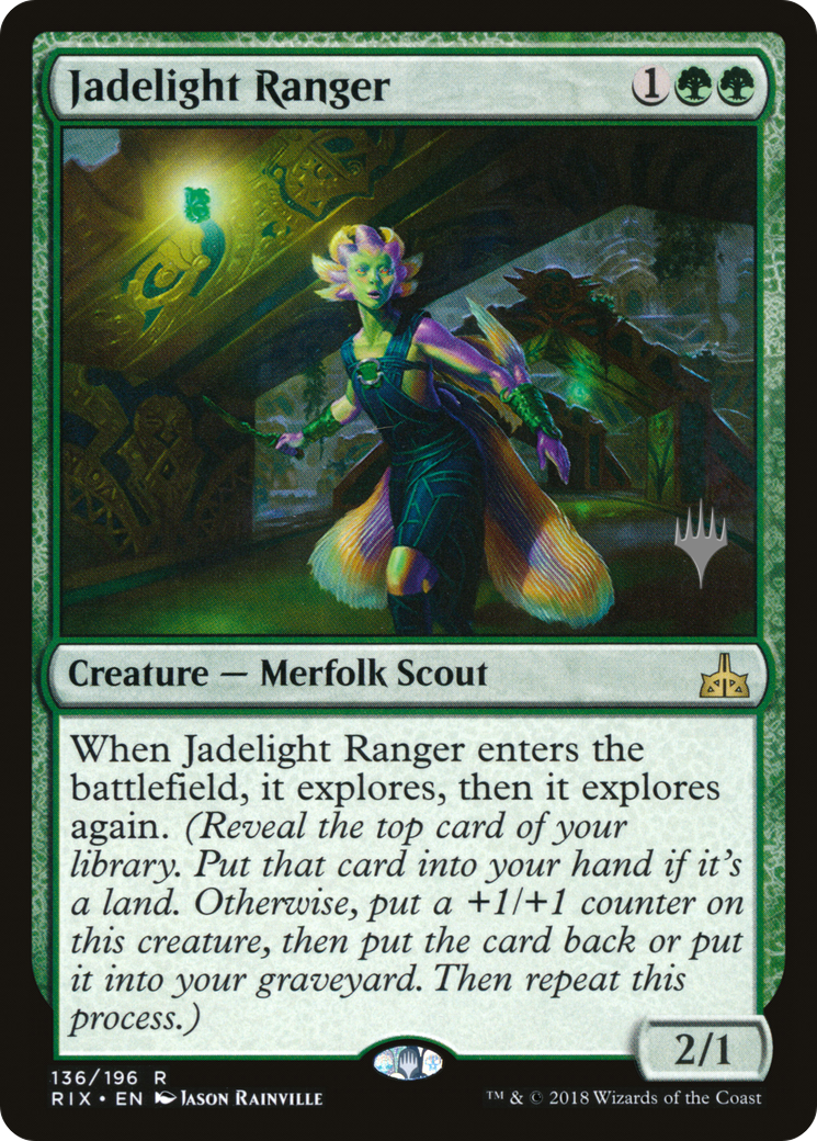 Jadelight Ranger (PPM20-136) - Rivals of Ixalan Promos