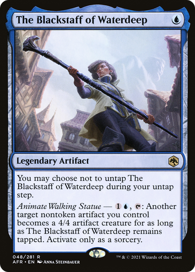 The Blackstaff of Waterdeep (AFR-048) - Adventures in the Forgotten Realms Foil
