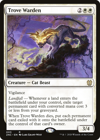 Trove Warden (ZNC-003) - Zendikar Rising Commander