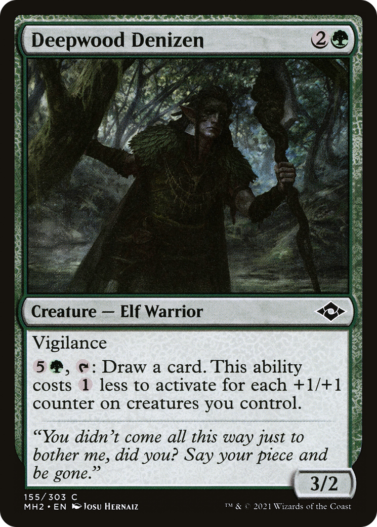 Deepwood Denizen (MH2-155) - Modern Horizons 2