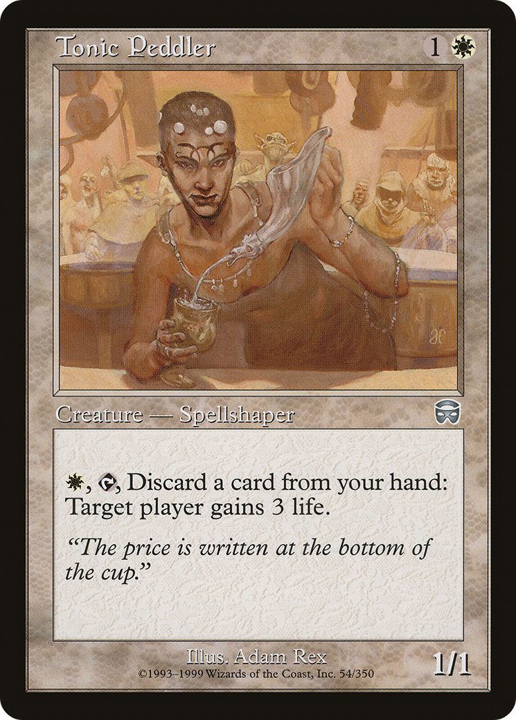 Tonic Peddler (MMQ-054) - Mercadian Masques