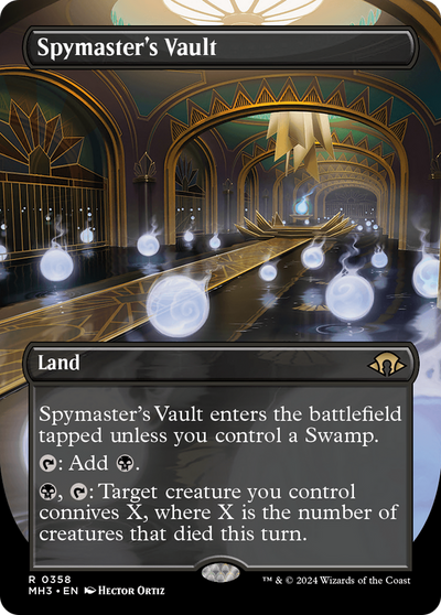 Spymaster's Vault (Borderless) (MH3-358) - Modern Horizons 3 (Borderless)