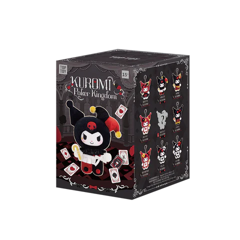 Top Toy x Sanrio - Kuromi Poker Kingdom Plush Keychain Series