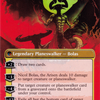 Nicol Bolas, the Ravager (Display Commander) - Thick Stock (SLD-1211) - Secret Lair Drop (Borderless)