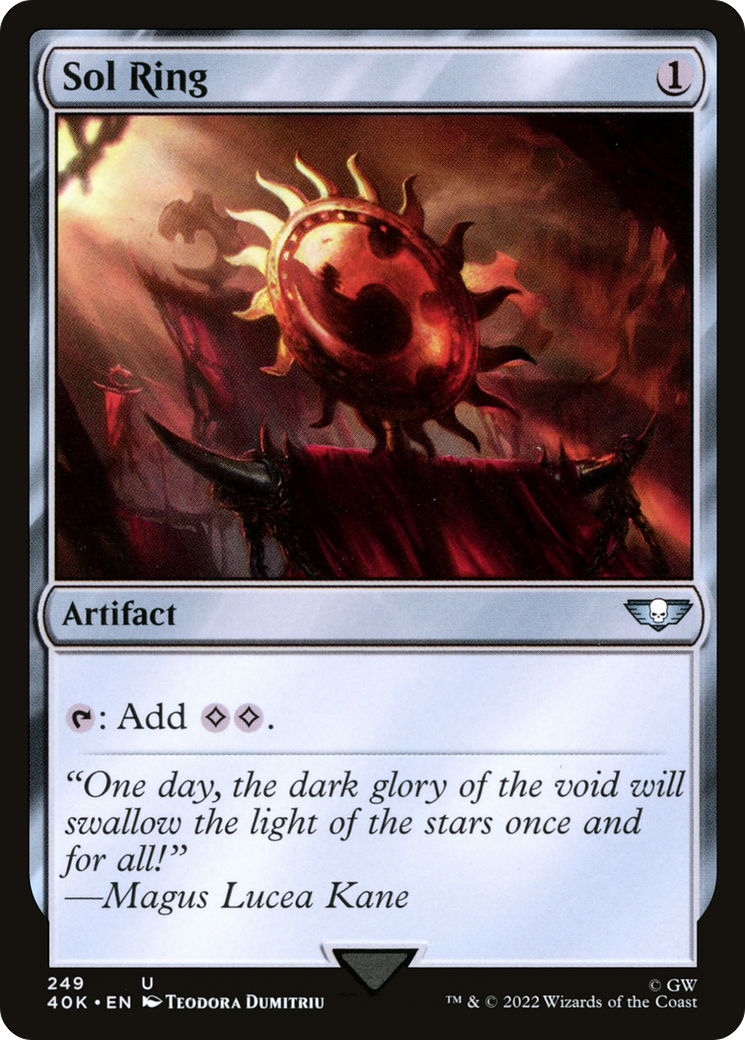 Sol Ring (249) (40K-249) - Warhammer 40,000 Commander