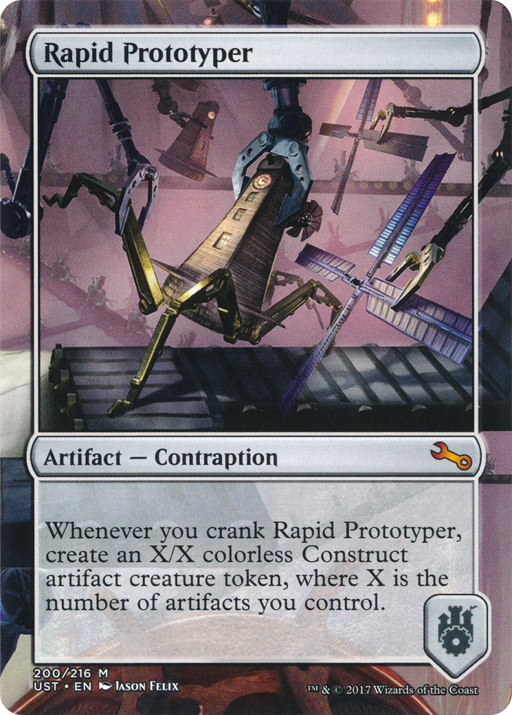 Rapid Prototyper (UST-200) - Unstable (Borderless) Foil