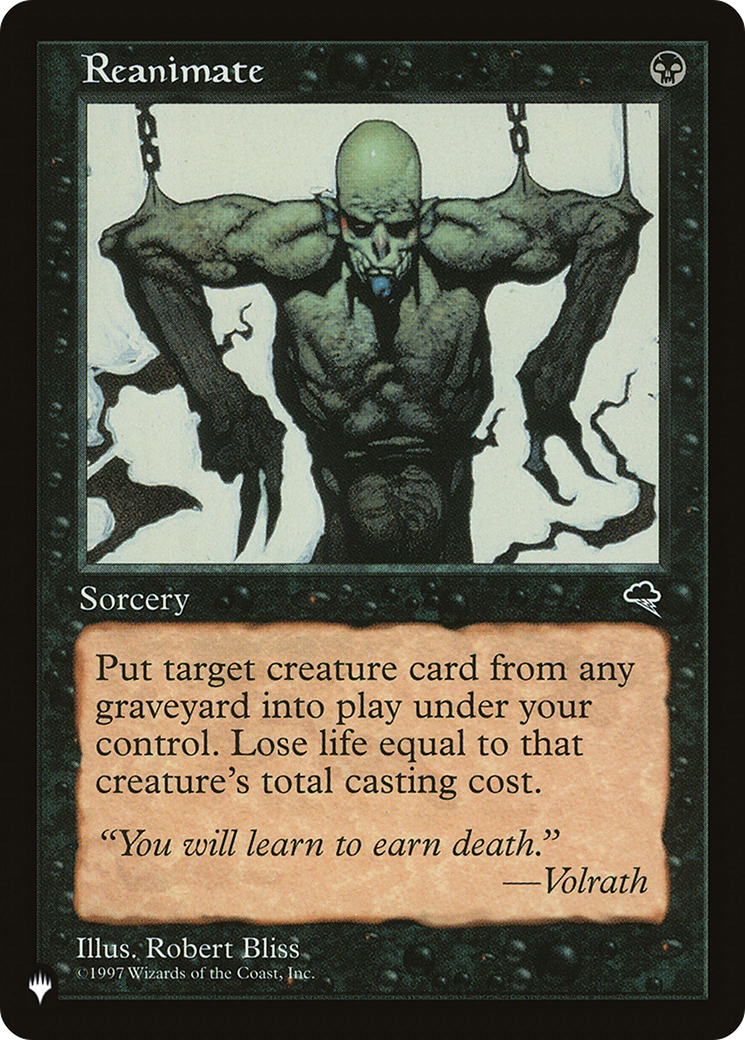 Reanimate (LIST-) - The List