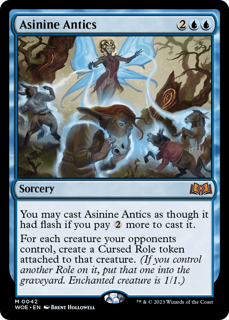 Asinine Antics (PPWOE-042) - Wilds of Eldraine Promos