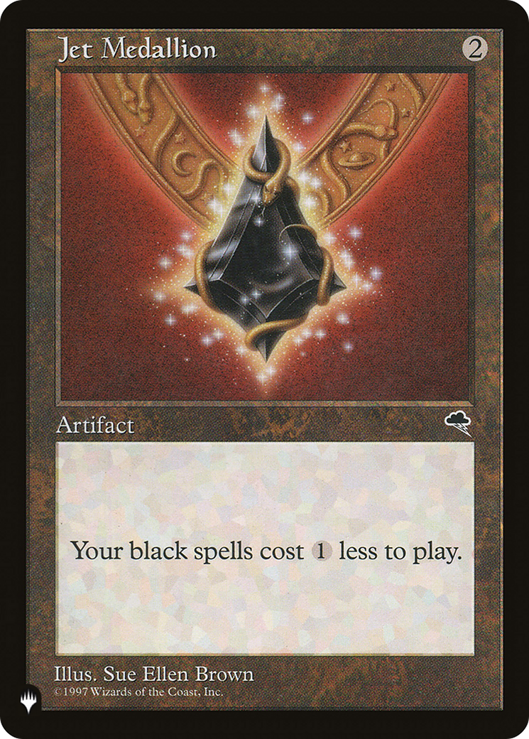 Jet Medallion (LIST-) - The List