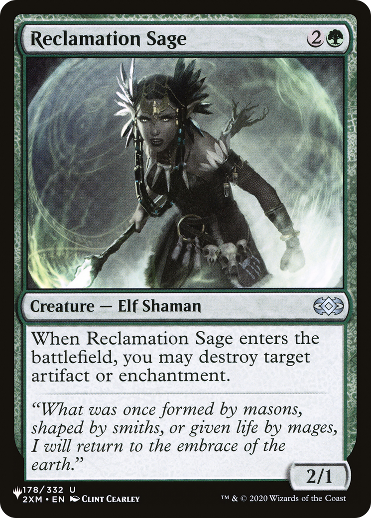 Reclamation Sage (2XM) (LIST-178/332) - The List