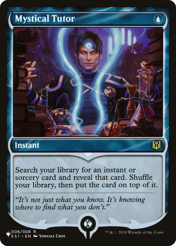 Mystical Tutor (LIST-006/008) - The List