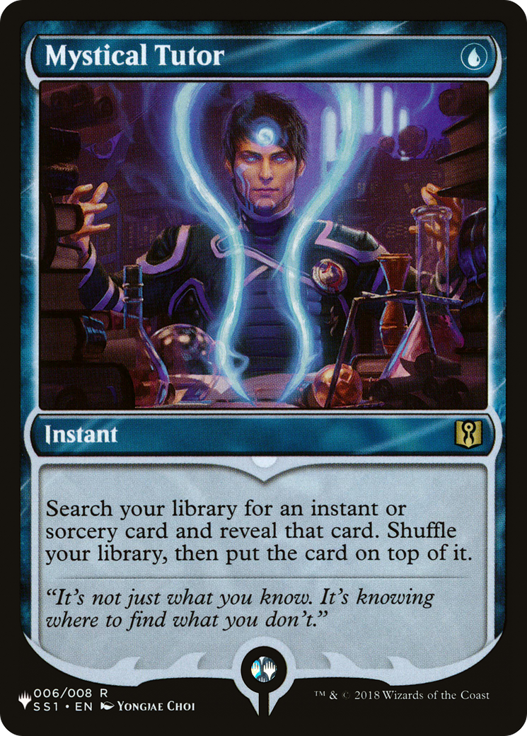 Mystical Tutor (LIST-006/008) - The List