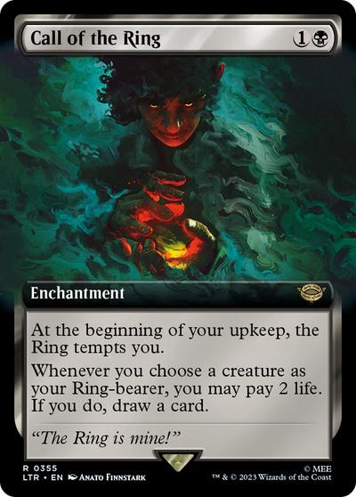 Call of the Ring (Extended Art) (LTR-355) - The Lord of the Rings: Tales of Middle-earth: (Extended Art)